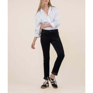 Kut from the Kloth Catherine Petite Corduroy Boyfriend Size 6P6P / Black